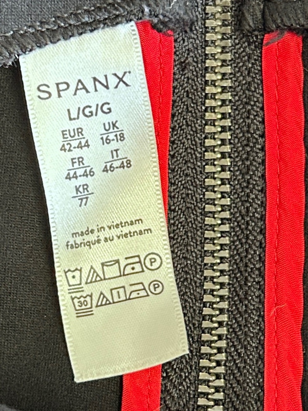 Spanx Women’s Size Large LBD Classic Black Sleeveless Fit Flare Dress Business - Picture 8 of 13
